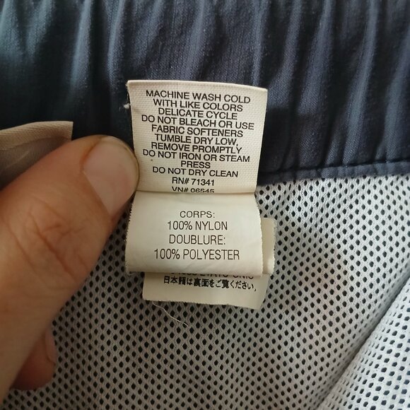 L.L Bean Men's Swimming Trunks Gray Shorts Size Large Pockets Belt Outdoor - Picture 10 of 16